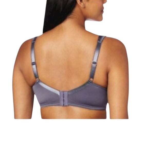 PLAYTEX 18 Hour Sensationally Sleek Wire-Free Purple Size 42DD STYLE 4803 - Picture 2 of 8